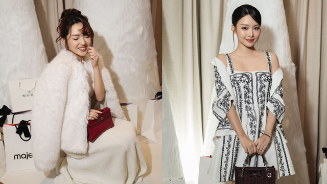 Maje c&ugrave;ng d&agrave;n t&iacute;n đồ thời trang đ&oacute;n BST m&ugrave;a lễ hội 2025- Ảnh 6.