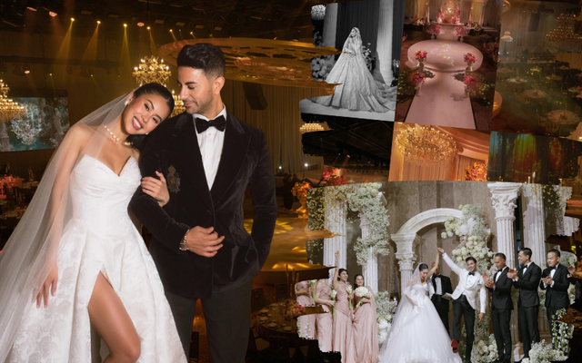 B&ecirc;n trong đ&aacute;m cưới Ti&ecirc;n Nguyễn: H&ocirc;n lễ h&agrave;o m&ocirc;n được vận h&agrave;nh như "show s&acirc;n khấu KH&Ocirc;NG ĐƯỢC PH&Eacute;P C&Oacute; SAI SỐ"- Ảnh 1.