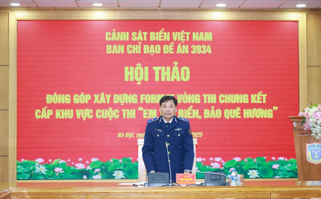 Nghiên cứu phương án tổ chức Cuộc thi “Em yêu biển, đảo quê hương” cấp khu vực- Ảnh 1.