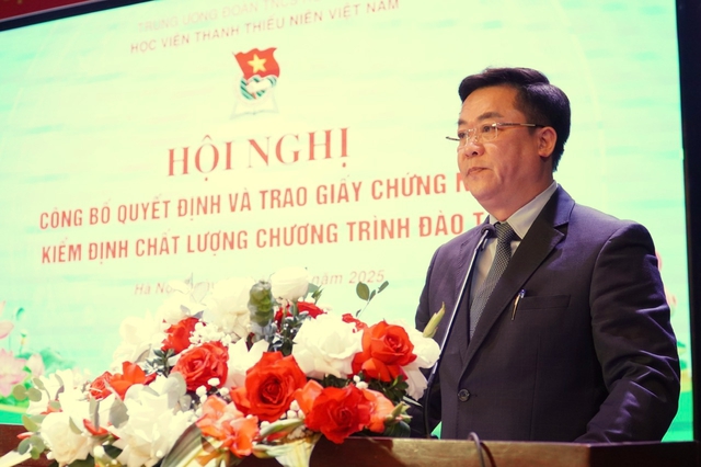 Học viện Thanh thiếu ni&ecirc;n Việt Nam được trao chứng nhận kiểm định chất lượng 07 chương tr&igrave;nh đ&agrave;o tạo Đại học- Ảnh 3.