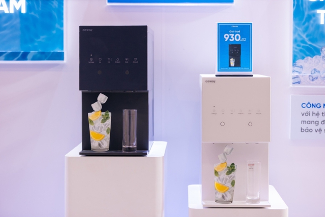 Coway AIS: M&aacute;y lọc nước - l&agrave;m đ&aacute; t&iacute;ch hợp khử tr&ugrave;ng UV k&eacute;p, gi&aacute; 38 triệu đồng- Ảnh 1.