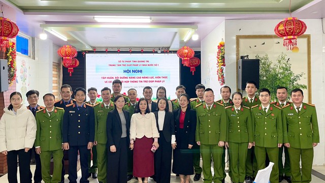 N&acirc;ng cao hiệu quả phối hợp trợ gi&uacute;p ph&aacute;p l&yacute; cho c&aacute;c cơ quan tố tụng v&agrave; c&aacute;n bộ cơ sở tại tỉnh Quảng Trị- Ảnh 1.