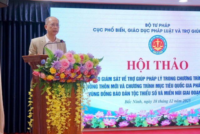 Ho&agrave;n thiện B&aacute;o c&aacute;o gi&aacute;m s&aacute;t việc thực hiện nội dung trợ gi&uacute;p ph&aacute;p l&yacute; trong c&aacute;c Chương tr&igrave;nh mục ti&ecirc;u quốc gia- Ảnh 3.