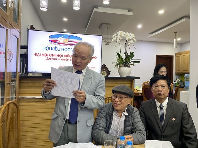 Đại hội Chi hội Kiều học Nh&agrave; gi&aacute;o lần thứ Nhất - Nhiệm kỳ 2025-2030- Ảnh 1.