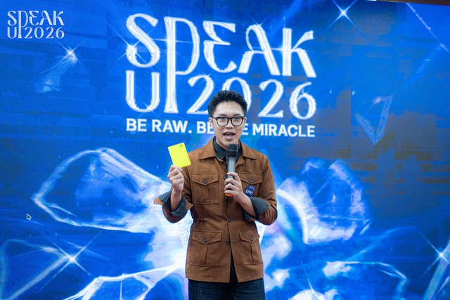 D&agrave;n th&iacute; sinh SPEAK UP 2026 khoe trọn t&agrave;i năng tại v&ograve;ng Sơ loại- Ảnh 2.