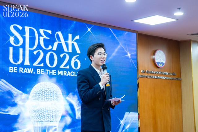 D&agrave;n th&iacute; sinh SPEAK UP 2026 khoe trọn t&agrave;i năng tại v&ograve;ng Sơ loại- Ảnh 3.