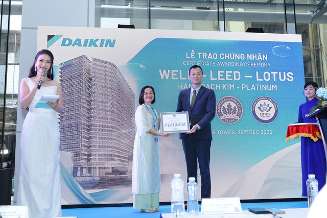 Ba bài toán, một công trình: Daikin Air Tower và cách tiếp cận phát triển bền vững- Ảnh 1.