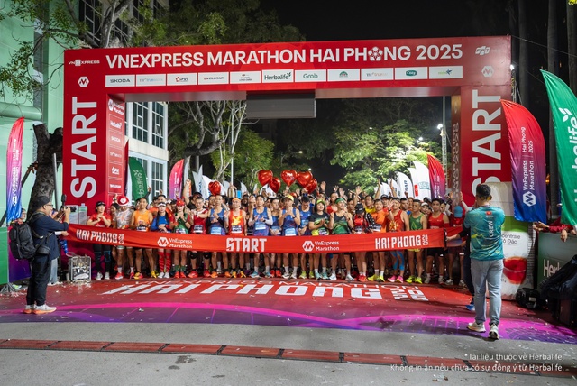 Herbalife Việt Nam tiếp tục t&agrave;i trợ giải Marathon VnExpress Hải Ph&ograve;ng nhằm khuyến kh&iacute;ch lối sống năng động l&agrave;nh mạnh- Ảnh 1.