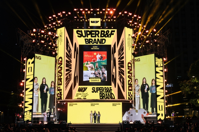 Canifa S chiến thắng Super B&F Brand tại WeYoung 2025- Ảnh 1. Canifa S chiến thắng Super B&F Brand tại WeYoung 2025- Ảnh 1.