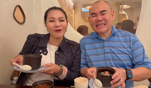 Nữ NSƯT 55 tuổi c&ugrave;ng chồng thề nguyện b&ecirc;n nhau 27 năm nữa tại Hong Kong- Ảnh 2.