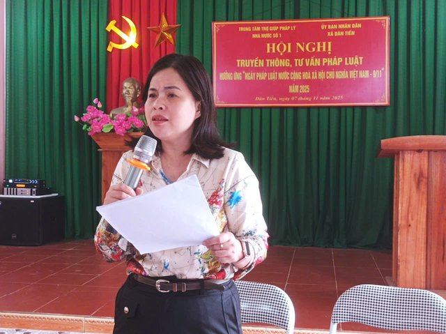 Th&aacute;i Nguy&ecirc;n: Khẳng định vai tr&ograve; &ldquo;điểm tựa&rdquo; ph&aacute;p l&yacute; cho nh&oacute;m yếu thế năm 2025- Ảnh 1.