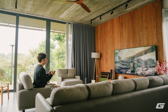 Tới căn nh&agrave; chuẩn th&ocirc;ng minh LG Objet House để "trốn" bụi bặm th&agrave;nh phố - Nơi c&ocirc;ng nghệ hiện đại h&ograve;a l&agrave;m một với kh&ocirc;ng gian sống- Ảnh 2.