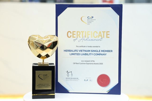 Herbalife Việt Nam đạt giải thưởng khu vực "CXP Trải Nghiệm Kh&aacute;ch H&agrave;ng Xuất Sắc" năm 2025- Ảnh 5.