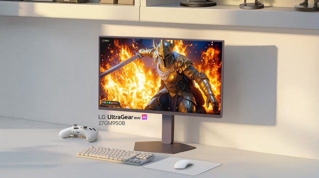 LG tr&igrave;nh l&agrave;ng loạt m&agrave;n h&igrave;nh gaming UltraGear EVO AI, t&iacute;ch hợp sẵn t&iacute;nh năng upscale độ ph&acirc;n giải bằng AI- Ảnh 4.