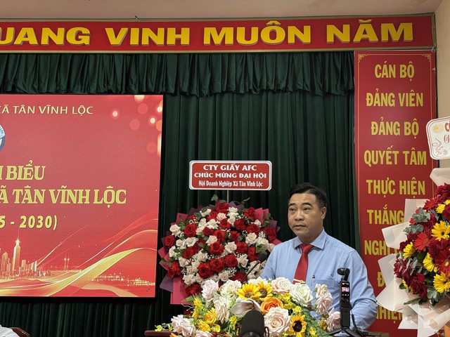 Tân Vĩnh Lộc khởi sắc: Đại hội đại biểu Hội Doanh nghiệp xã lần thứ I – Dấu ấn của tinh thần đồng hành và đổi mới- Ảnh 2. Tân Vĩnh Lộc khởi sắc: Đại hội đại biểu Hội Doanh nghiệp xã lần thứ I – Dấu ấn của tinh thần đồng hành và đổi mới- Ảnh 2.