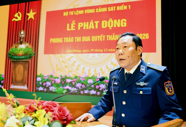 Bộ Tư lệnh V&ugrave;ng Cảnh s&aacute;t biển 1 ph&aacute;t động thi đua &ldquo;Đo&agrave;n kết, kỷ cương, đột ph&aacute;, s&aacute;ng tạo, quyết thắng&rdquo;- Ảnh 2.