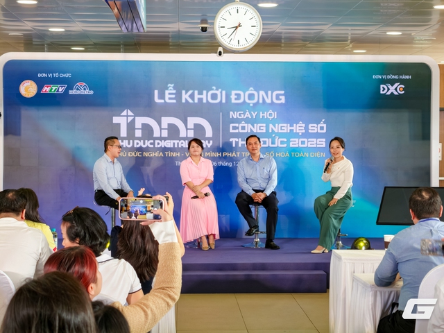 Thủ Đức Digital Day 2025: Bước chuyển mình mạnh mẽ của đô thị số ngay tại ga Metro số 1- Ảnh 7. Thủ Đức Digital Day 2025: Bước chuyển mình mạnh mẽ của đô thị số ngay tại ga Metro số 1- Ảnh 7.