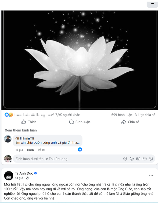 Loạt sao Việt vào chia buồn với diễn viên Anh Đức- Ảnh 2. Loạt sao Việt vào chia buồn với diễn viên Anh Đức- Ảnh 2.