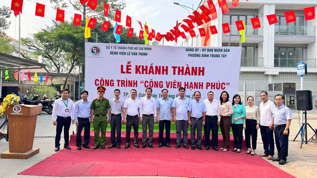 Bệnh viện Lê Văn Thịnh tổ chức Lễ khánh thành Công trình công viên Hạnh phúc- Ảnh 5.