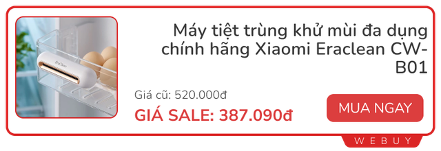Chỉ từ 29.000đ sắm đủ đồ Xiaomi, Bear, Pery Smith...: Máy khử mùi, hút bụi, lọc nước đều có giá tốt- Ảnh 8.