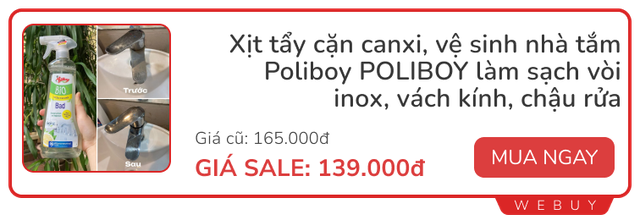 Chỉ từ 29.000đ sắm đủ đồ Xiaomi, Bear, Pery Smith...: Máy khử mùi, hút bụi, lọc nước đều có giá tốt- Ảnh 14.