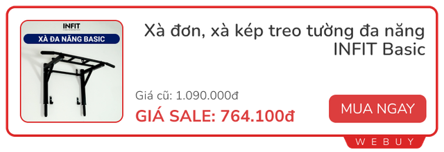 Khai xuân đầu năm với loạt deal đồ thể thao: Tốt cho sức khỏe, giảm mỡ sau Tết- Ảnh 6.