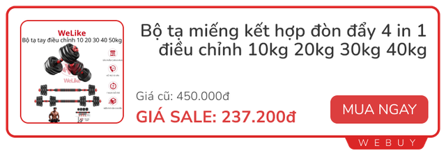 Khai xuân đầu năm với loạt deal đồ thể thao: Tốt cho sức khỏe, giảm mỡ sau Tết- Ảnh 7.