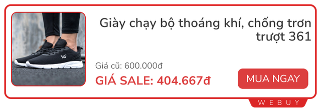 Khai xuân đầu năm với loạt deal đồ thể thao: Tốt cho sức khỏe, giảm mỡ sau Tết- Ảnh 4.