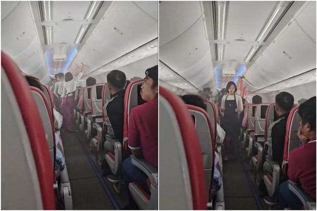 Cảnh tượng thót tim trên chuyến bay đến Bangkok: Khói dày đặc bao phủ khiến hàng trăm hành khách hoảng loạn- Ảnh 1. Cảnh tượng thót tim trên chuyến bay đến Bangkok: Khói dày đặc bao phủ khiến hàng trăm hành khách hoảng loạn- Ảnh 1.