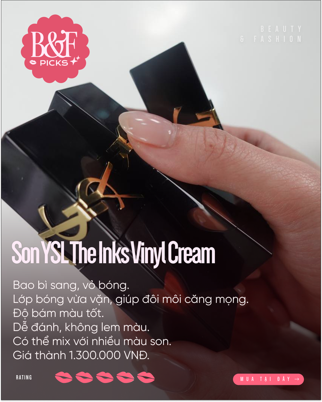 Son YSL The Inks Collection đang hot rần rần: Nên mua màu nào?- Ảnh 21. Son YSL The Inks Collection đang hot rần rần: Nên mua màu nào?- Ảnh 21.