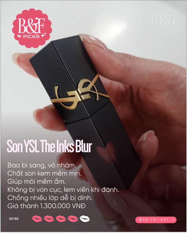 Son YSL The Inks Collection đang hot rần rần: Nên mua màu nào?- Ảnh 14. Son YSL The Inks Collection đang hot rần rần: Nên mua màu nào?- Ảnh 14.
