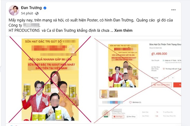 Đan Trường thông báo khẩn- Ảnh 1. Đan Trường thông báo khẩn- Ảnh 1.
