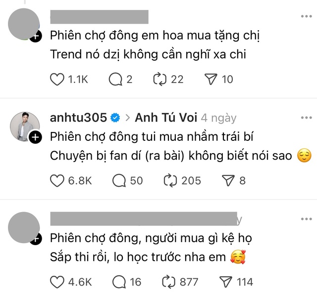 Gen Z nói câu nào cũng xuất khẩu thành thơ, “phiên chợ đông” là gì mà rần rần cả cõi mạng?- Ảnh 2. Gen Z nói câu nào cũng xuất khẩu thành thơ, “phiên chợ đông” là gì mà rần rần cả cõi mạng?- Ảnh 2.