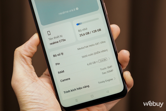 Đây là realme C75x: Chip "Ultra", pin lớn tới 5600 mAh, IP69 kèm cả bảo hành khi rơi nước- Ảnh 14. Đây là realme C75x: Chip "Ultra", pin lớn tới 5600 mAh, IP69 kèm cả bảo hành khi rơi nước- Ảnh 14.