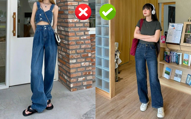 5 kiểu quần jeans tưởng đẹp mà phá dáng, mặc sai bạn xấu đi chục lần- Ảnh 3. 5 kiểu quần jeans tưởng đẹp mà phá dáng, mặc sai bạn xấu đi chục lần- Ảnh 3.