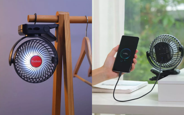 6 mẫu quạt mini tiện lợi: gió mát, pin trâu cực cần cho những ngày nóng nực sắp tới- Ảnh 7. 6 mẫu quạt mini tiện lợi: gió mát, pin trâu cực cần cho những ngày nóng nực sắp tới- Ảnh 7.