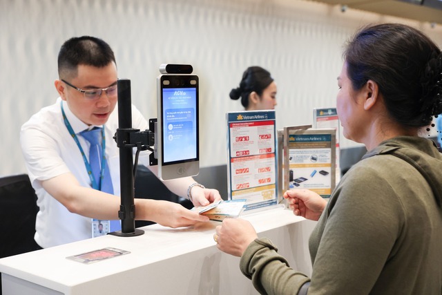 Bên trong Nhà ga hành khách hiện đại nhất Việt Nam, chuyến bay khai trương chính thức cất cánh- Ảnh 6. Bên trong Nhà ga hành khách hiện đại nhất Việt Nam, chuyến bay khai trương chính thức cất cánh- Ảnh 6.