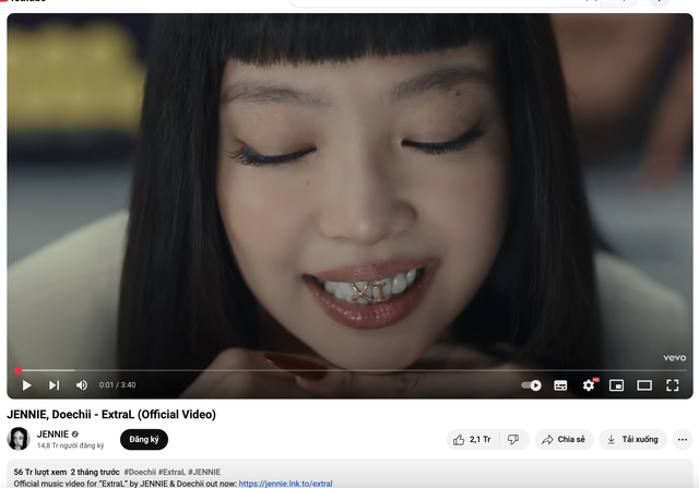10 MV Kpop nhiều view nhất đầu 2025: Hạng 1 gây sốc, Jennie hay Lisa đỉnh hơn?- Ảnh 8. 10 MV Kpop nhiều view nhất đầu 2025: Hạng 1 gây sốc, Jennie hay Lisa đỉnh hơn?- Ảnh 8.