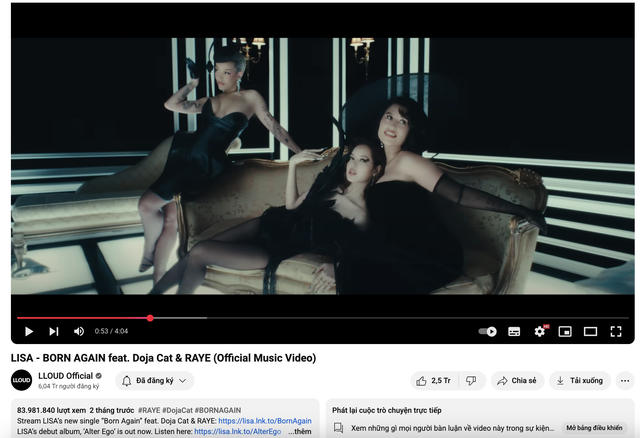 10 MV Kpop nhiều view nhất đầu 2025: Hạng 1 gây sốc, Jennie hay Lisa đỉnh hơn?- Ảnh 2. 10 MV Kpop nhiều view nhất đầu 2025: Hạng 1 gây sốc, Jennie hay Lisa đỉnh hơn?- Ảnh 2.