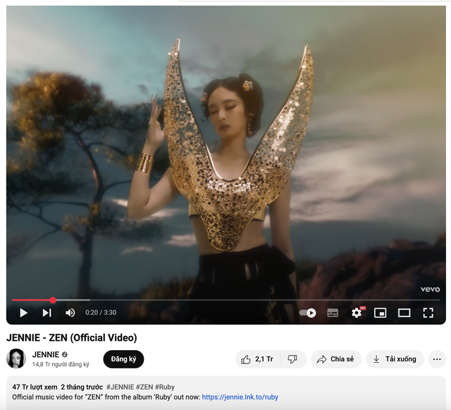 10 MV Kpop nhiều view nhất đầu 2025: Hạng 1 gây sốc, Jennie hay Lisa đỉnh hơn?- Ảnh 9. 10 MV Kpop nhiều view nhất đầu 2025: Hạng 1 gây sốc, Jennie hay Lisa đỉnh hơn?- Ảnh 9.