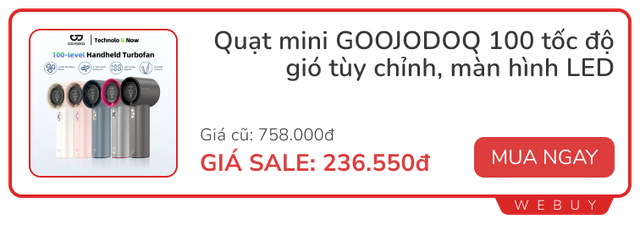 Săn sale cuối tháng: Tất tần tật những món đồ cần cho nghỉ Lễ từ quạt, sạc dự phòng, balo... đều giảm sâu- Ảnh 1.
