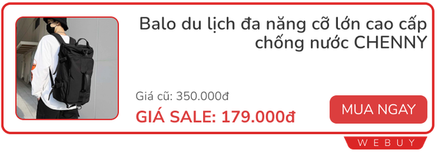 Săn sale cuối tháng: Tất tần tật những món đồ cần cho nghỉ Lễ từ quạt, sạc dự phòng, balo... đều giảm sâu- Ảnh 4.
