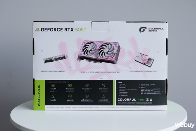 Mở hộp Colorful iGame GeForce RTX 5060 Ti Ultra W DUO OC 16GB-V: Giữ nguyên phong cách hip-hop giống bản 5080 với mức giá nhẹ nhàng hơn- Ảnh 2. Mở hộp Colorful iGame GeForce RTX 5060 Ti Ultra W DUO OC 16GB-V: Giữ nguyên phong cách hip-hop giống bản 5080 với mức giá nhẹ nhàng hơn- Ảnh 2.