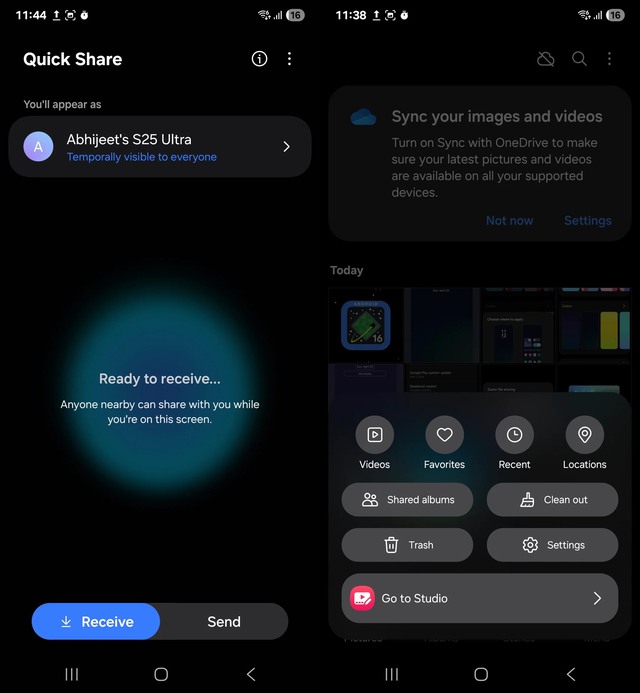 Những hình ảnh đầu tiên về One UI 8 trên Galaxy S25 Ultra- Ảnh 2. Những hình ảnh đầu tiên về One UI 8 trên Galaxy S25 Ultra- Ảnh 2.