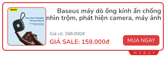 Săn sale 6 món đồ đáng sắm vào hè này: Tag định vị, tai nghe AI, máy dò ống kính ẩn... chỉ từ 159.000đ- Ảnh 2.