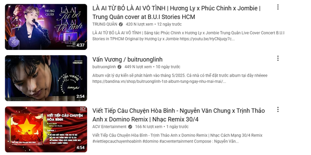 Loạt nhạc phẩm cách mạng leo Top Trending dịp đại lễ 30/4, 1 nam ca sĩ “tái sinh” mạnh mẽ nhờ 2 ca khúc này- Ảnh 3. Loạt nhạc phẩm cách mạng leo Top Trending dịp đại lễ 30/4, 1 nam ca sĩ “tái sinh” mạnh mẽ nhờ 2 ca khúc này- Ảnh 3.