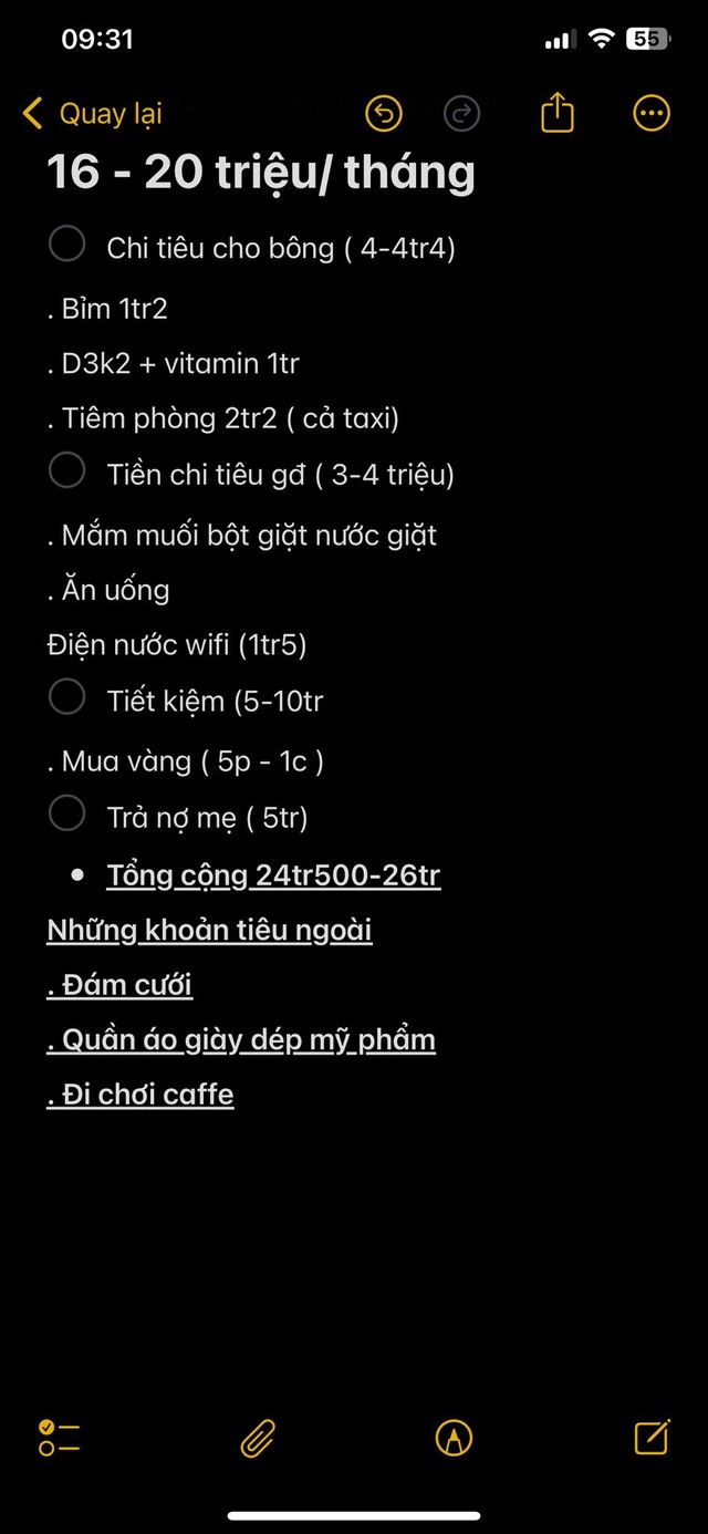 Gia đình 3 người thu nhập 20 triệu, mỗi tháng mua được 1 chỉ vàng, soi kĩ bảng chi tiêu mà giật mình- Ảnh 1. Gia đình 3 người thu nhập 20 triệu, mỗi tháng mua được 1 chỉ vàng, soi kĩ bảng chi tiêu mà giật mình- Ảnh 1.