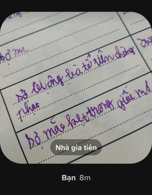 Hỏi về "nỗi sợ của em", học sinh lớp 2 ngoáy bút khiến cô giáo run theo: Sợ vợ, sợ cả trái đất quay làm... cái nhà quay theo!- Ảnh 4. Hỏi về "nỗi sợ của em", học sinh lớp 2 ngoáy bút khiến cô giáo run theo: Sợ vợ, sợ cả trái đất quay làm... cái nhà quay theo!- Ảnh 4.