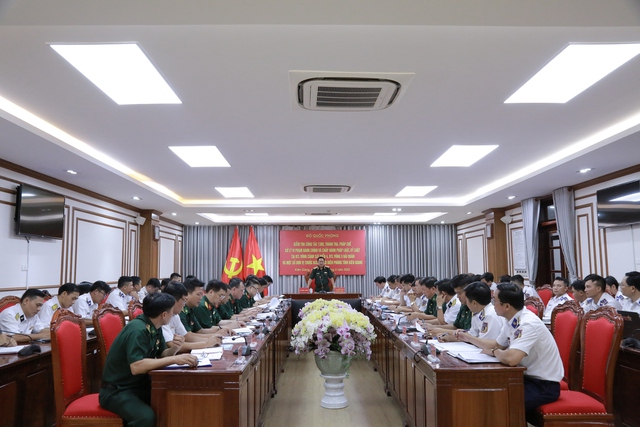 Đoàn công tác Ban Chỉ đạo 1389 Bộ Quốc phòng kiểm tra BTL Vùng Cảnh sát biển 4 các đơn vị đóng quân trên địa bàn Tây Nam Bộ- Ảnh 2. Đoàn công tác Ban Chỉ đạo 1389 Bộ Quốc phòng kiểm tra BTL Vùng Cảnh sát biển 4 các đơn vị đóng quân trên địa bàn Tây Nam Bộ- Ảnh 2.
