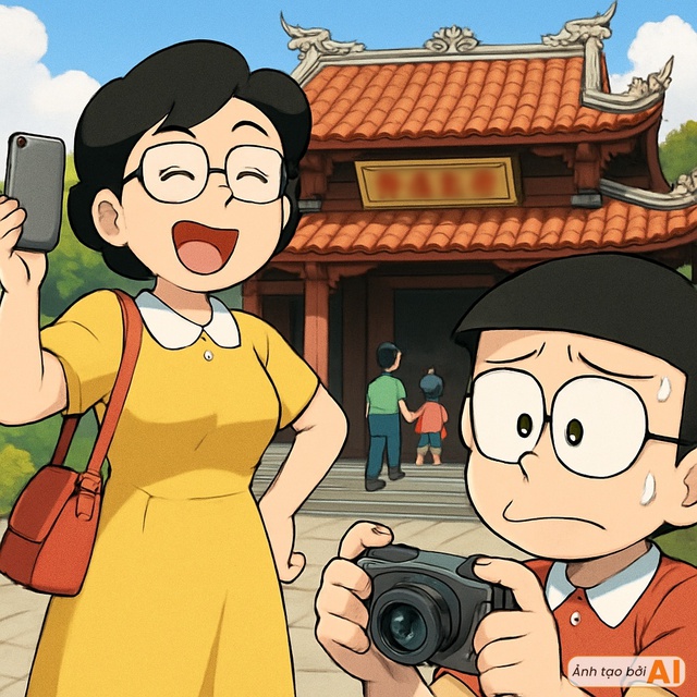 Khi mẹ Nobita dùng cỗ máy thời gian của Doraemon du hành thời gian: Sống ở Việt Nam là lựa chọn thú vị, một ngày 0 điểm- Ảnh 9. Khi mẹ Nobita dùng cỗ máy thời gian của Doraemon du hành thời gian: Sống ở Việt Nam là lựa chọn thú vị, một ngày 0 điểm- Ảnh 9.